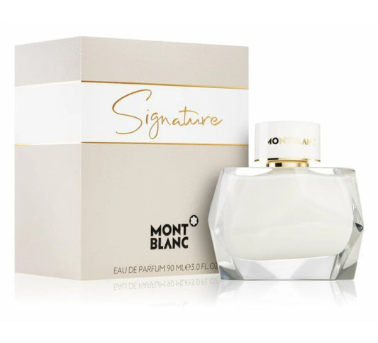 SIGNATURE BY MONT BLANC - EAU DE PARFUM FOR WOMAN  3.0 OZ / 90ML