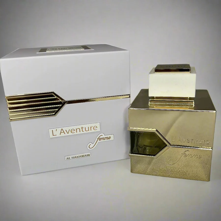 L'AVENTURE FEMME BY AL HARAMAIN - EAU DE PARFUM FOR WOMAN 3.4OZ / 100ML