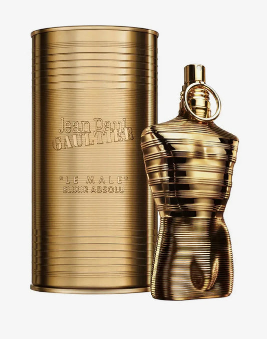 LE MALE ELIXIR ABSOLU BY JEAN PAUL GAULTIER - EAU DE PARFUM FOR MEN  4.2 OZ / 125ML
