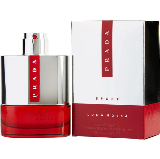 LUNA ROSSA SPORT BY PRADA - EAU DE TOILETTE FOR WOMAN  3.4 OZ / 100ML