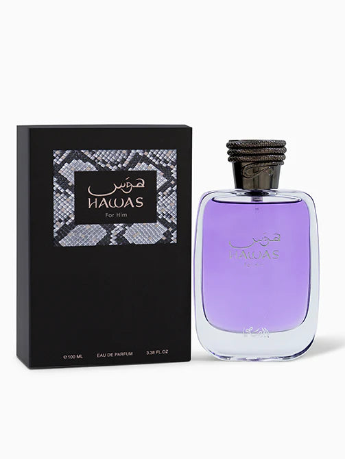 HAWAS BY RASASI - EAU DE PARFUM FOR MEN 3.4OZ / 100ML