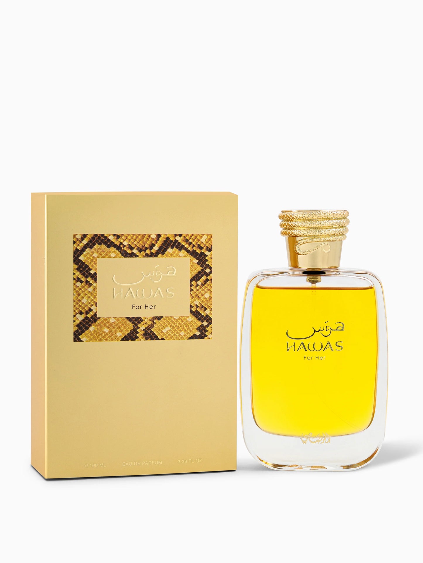 HAWAS BY RASASI - EAU DE PARFUM FOR WOMAN 3.4OZ / 100ML