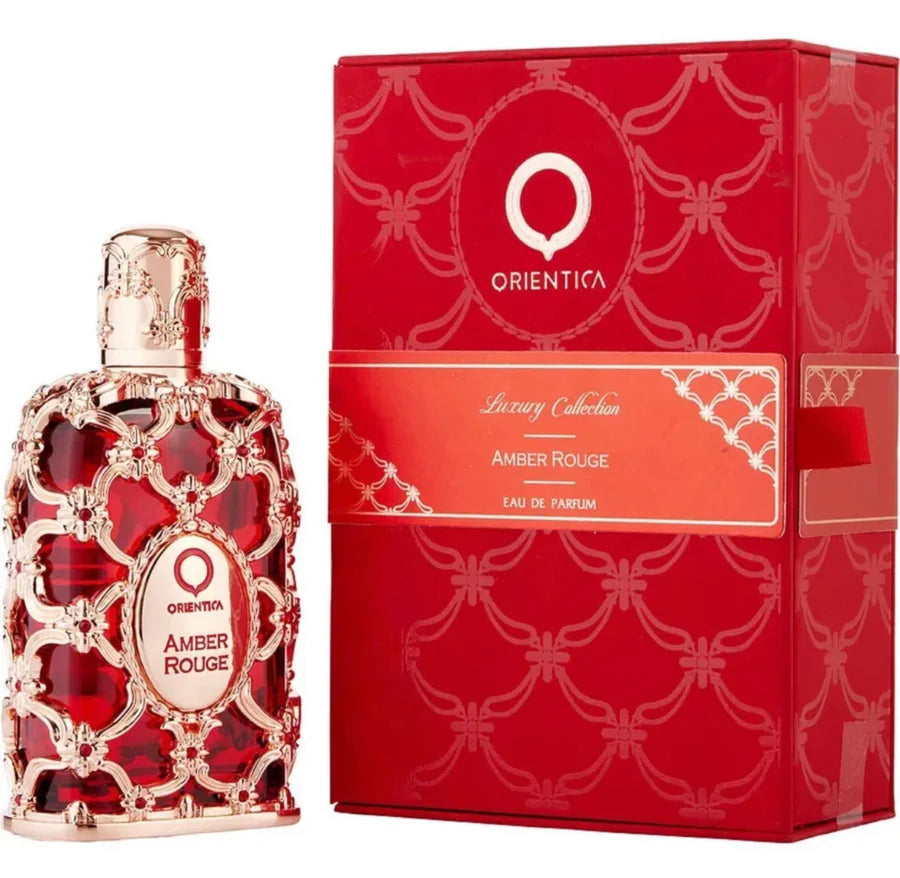 AMBER ROUGE BY ORIENTICA - EAU DE PARFUM FOR WOMAN  5.0 OZ / 148ML