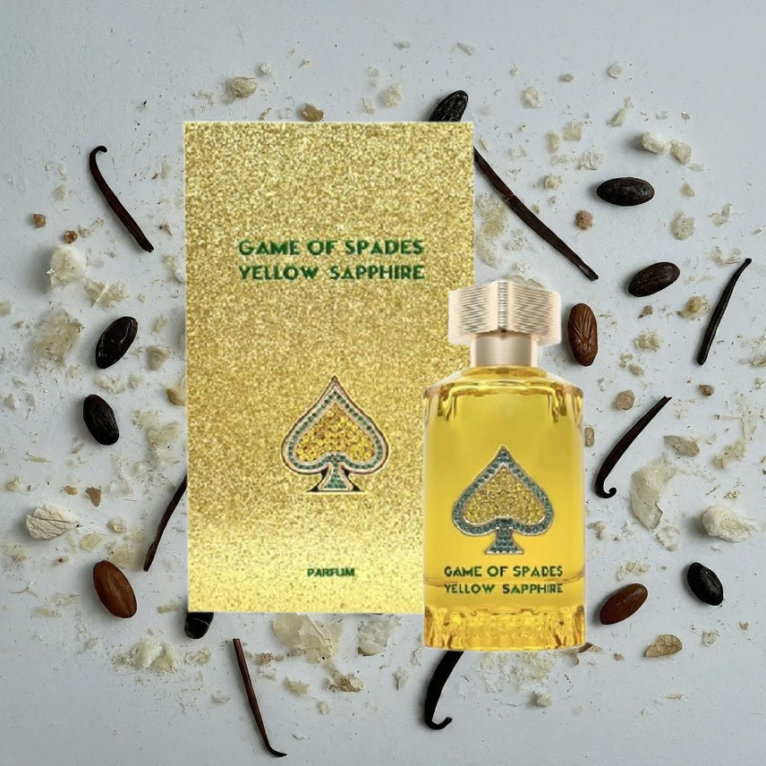 GAME OF SPADES YELLOW SAPPHIRE BY JO MILANO PARIS - EAU DE PARFUM FOR WOMAN 3.4OZ / 100ML