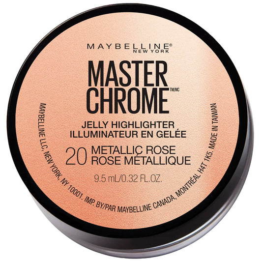 ILUMINATOR MASTER CHROME JELLY ROSA METALICO BY MAYBELLINE