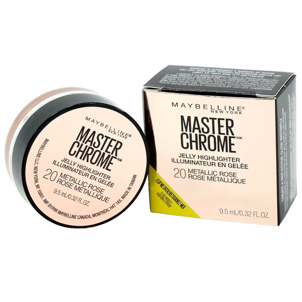 ILUMINATOR MASTER CHROME JELLY ROSA METALICO BY MAYBELLINE