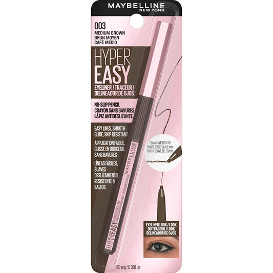 DRLINEADOR MECANICO -  HYPER EASY MARRON MEDIO BY MAYBELLINE