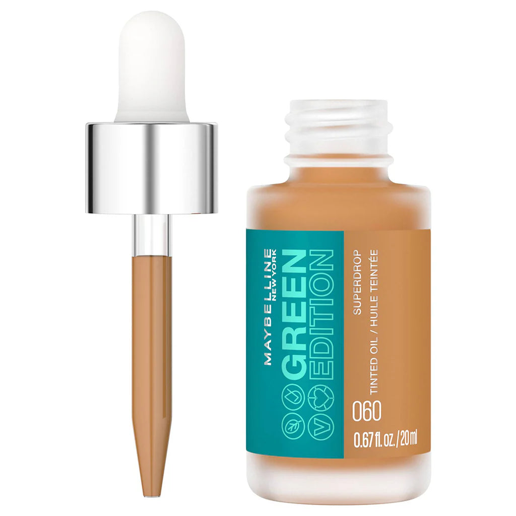 MAQUILLAJE EN ACEITE - SUPERDROP GREEN EDITION # 60 BY MAYBELLINE