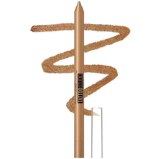 DELINEADOR DE OJOS EN GEL AFILABLE # 981 BRONZE GLITZ BY MAYBELLINE