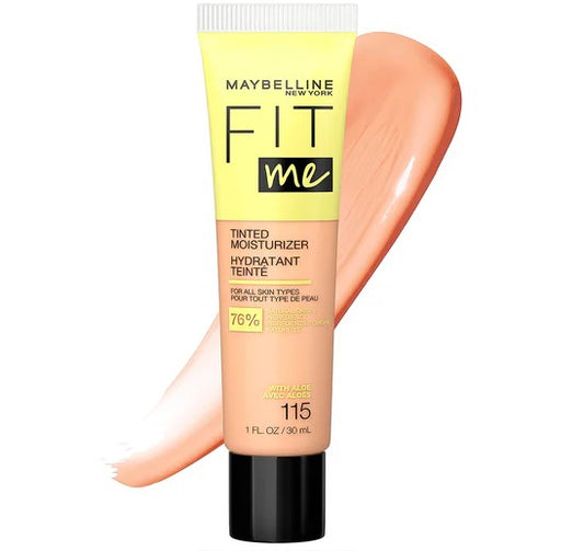 MOISTURIZER COBERTURA NATURAL - FIT ME TINTED # 115 BY MAYBELLINE