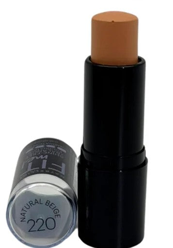 BASE DE MAQUILLAJE EN BARRA - NATURAL BEIGE - FIT ME MATTE + PORELESS SHINE - FREE BY MAYBELLINE
