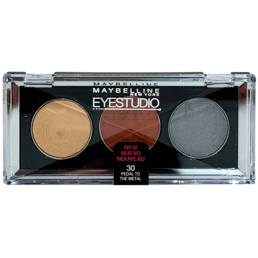 TRIO DE SOMBRAS PARA OJOS # 30 PEDAL TO THE METAL BY MAYBELLINE