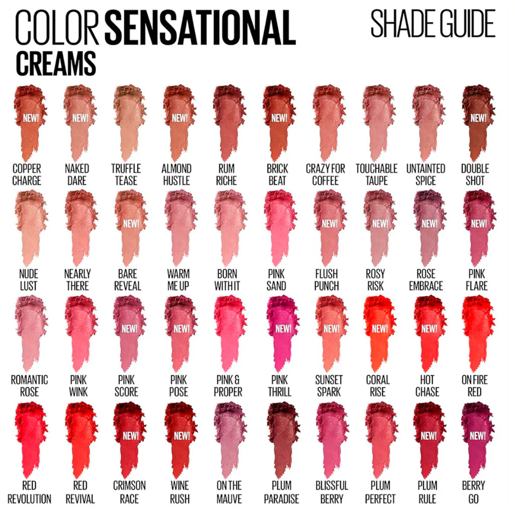 LAPIZ LABIAL - SENSATIONAL COLOR PINK SCORE BY MAYBELLINE