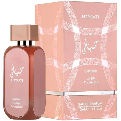 HAYATI FLORENCE BY LATTAFA - EAU DE PARFUM FOR WOMAN 3.4OZ / 100ML