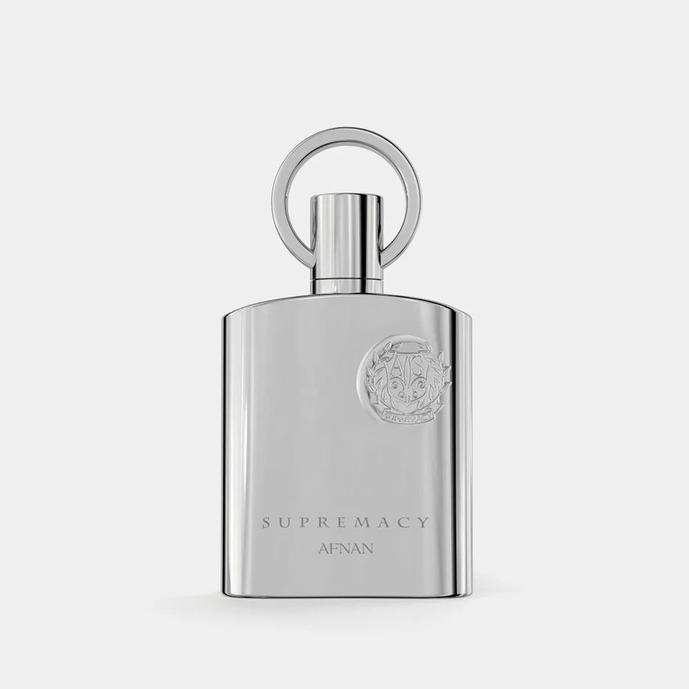 SUPREMACY SILVER BY AFNAN - EAU DE PARFUM FOR MEN, 3.4 OZ / 100ML