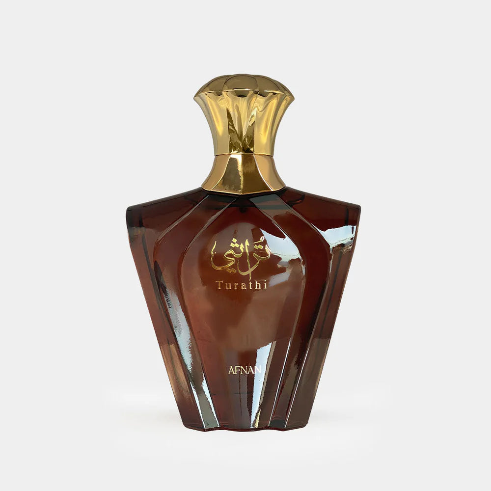 TURATHI BROWN BY AFNAN - EAU DE PARFUM FOR MEN 3.0 OZ /90ML