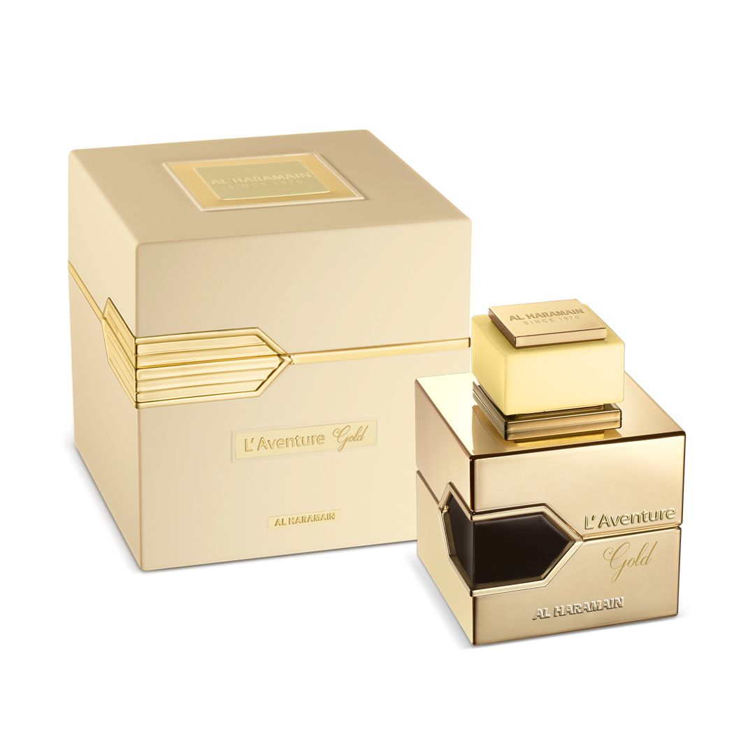 L'AVENTURE GOLD BY AL HARAMAIN  - EAU DE PARFUM FOR UNISEX, 3.4OZ / 100ML