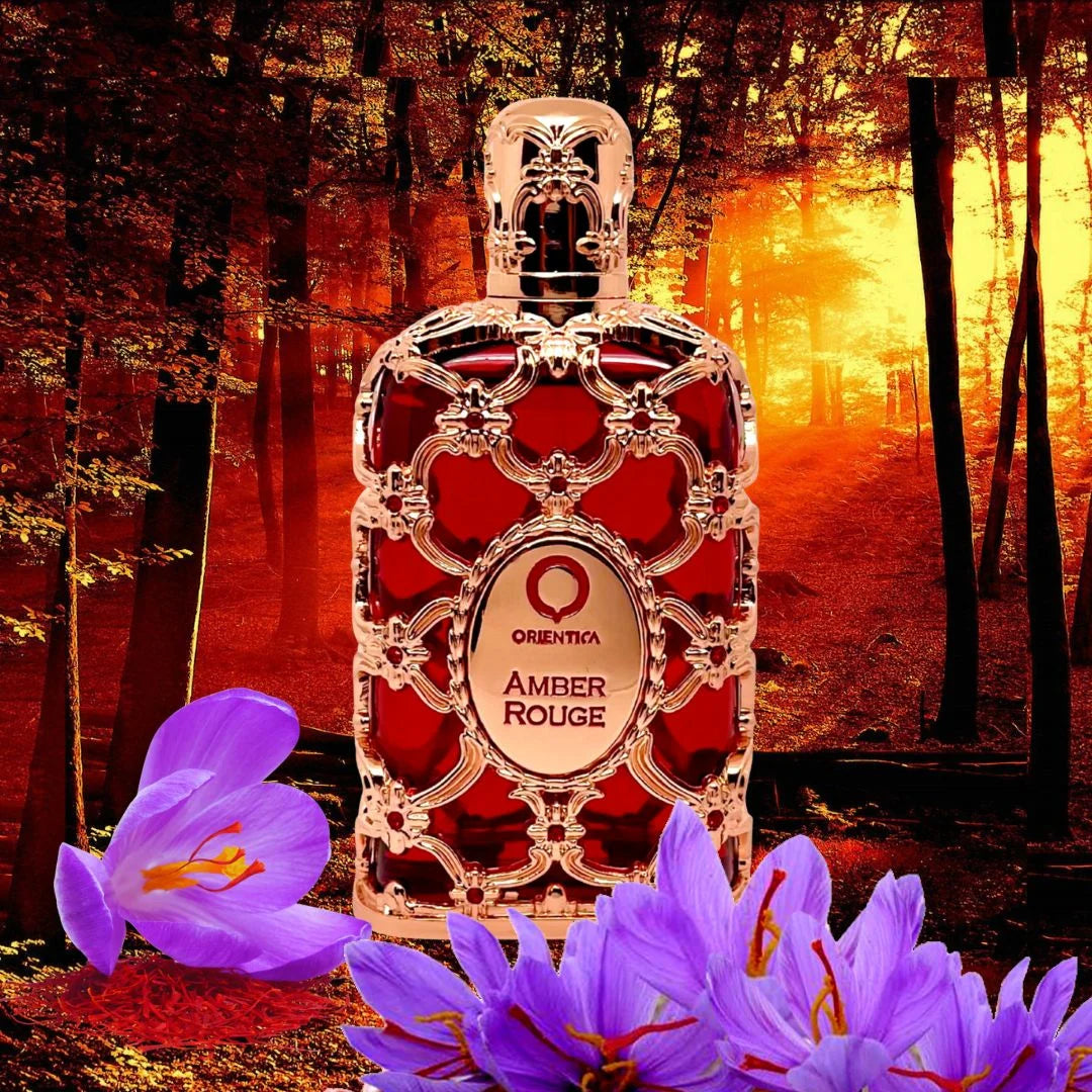 AMBER ROUGE BY ORIENTICA - EAU DE PARFUM FOR WOMAN  5.0 OZ / 148ML