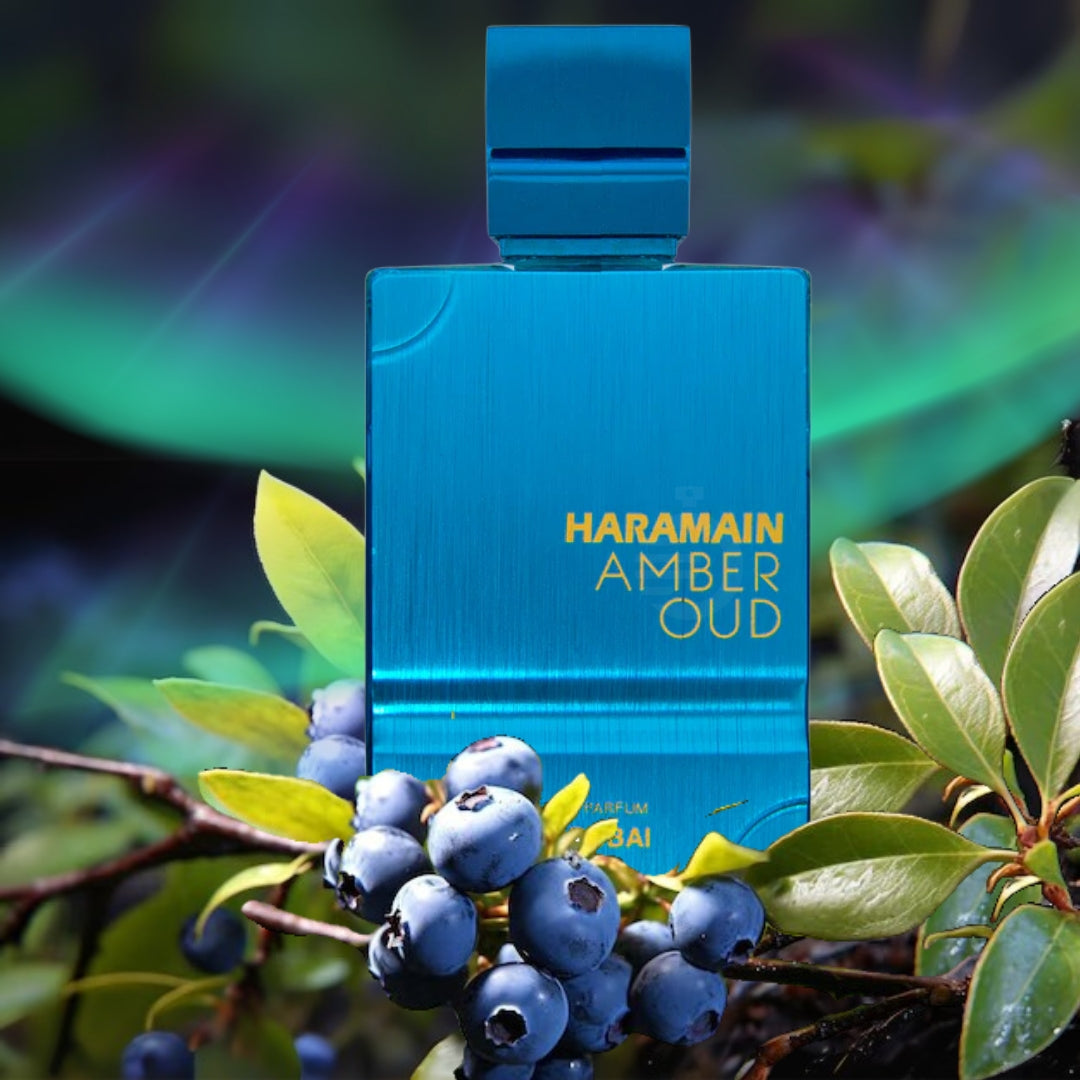 AMBER OUD AQUA DUBAI BY AL HARAMAIN - EXTRAIT DE PARFUM FOR UNISEX, 3.4 OZ/100ML