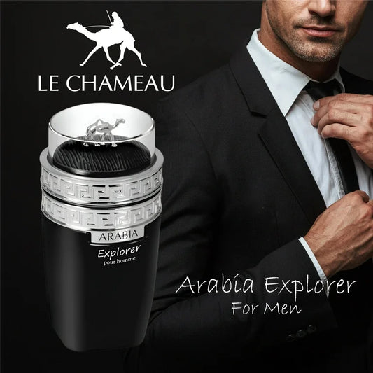 ARABIA EXPLORER BY LE CHAMEAU / EMPER - EAU DE PARFUM FOR MEN 3.4OZ / 100ML