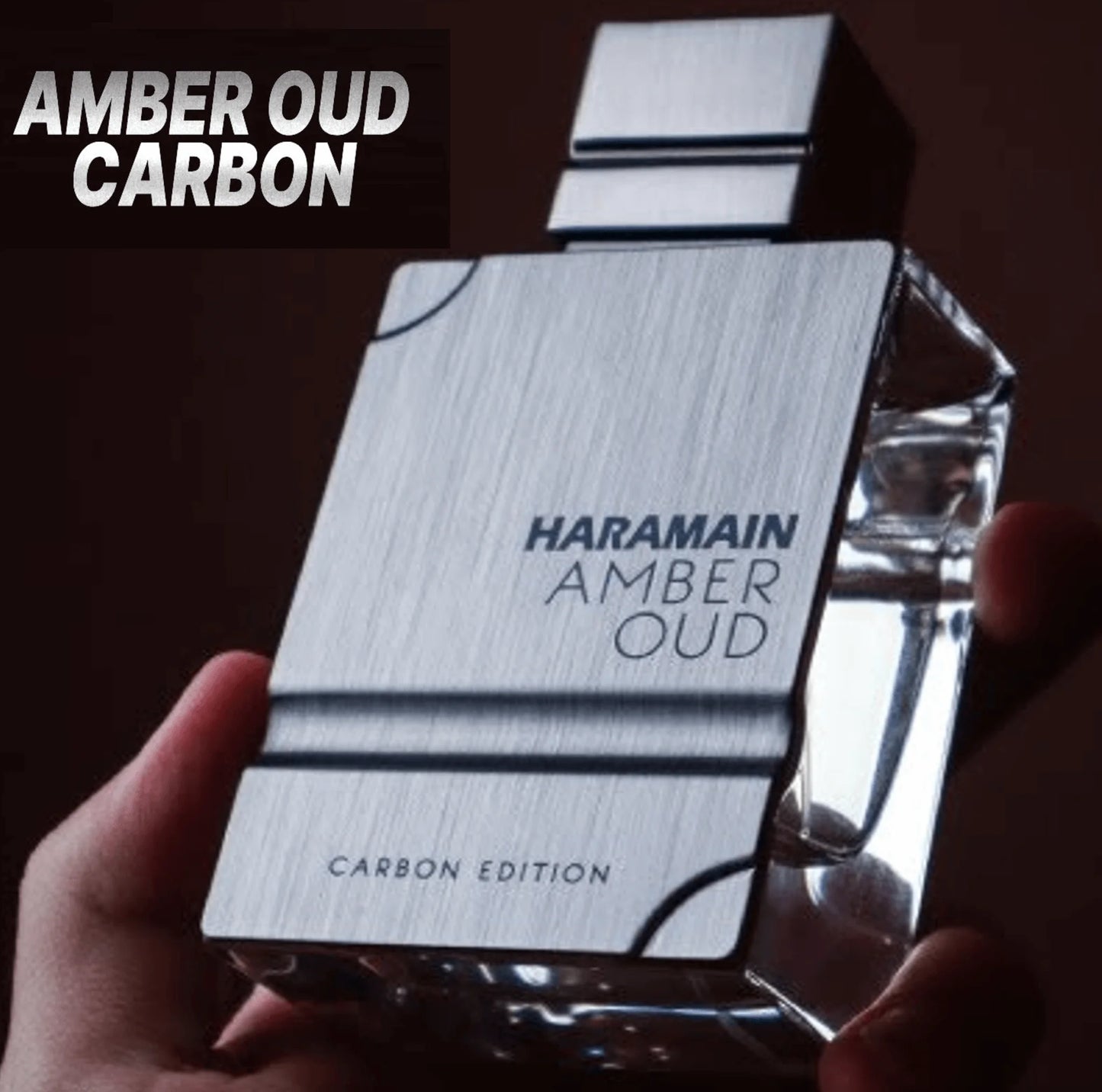 AMBER OUD CARBON EDITION BY ALHARAMAIN - EAU DE PARFUM FOR MEN, 2.0 OZ / 60ML