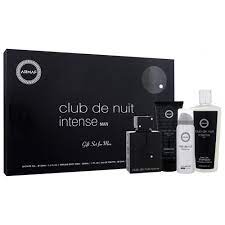 GIFT SET CLUB DE NUIT INTENSE MAN BY ARMAF -  EAU DE TOILETTE FOR MEN (4 PCS) 3.4OZ / 100ML