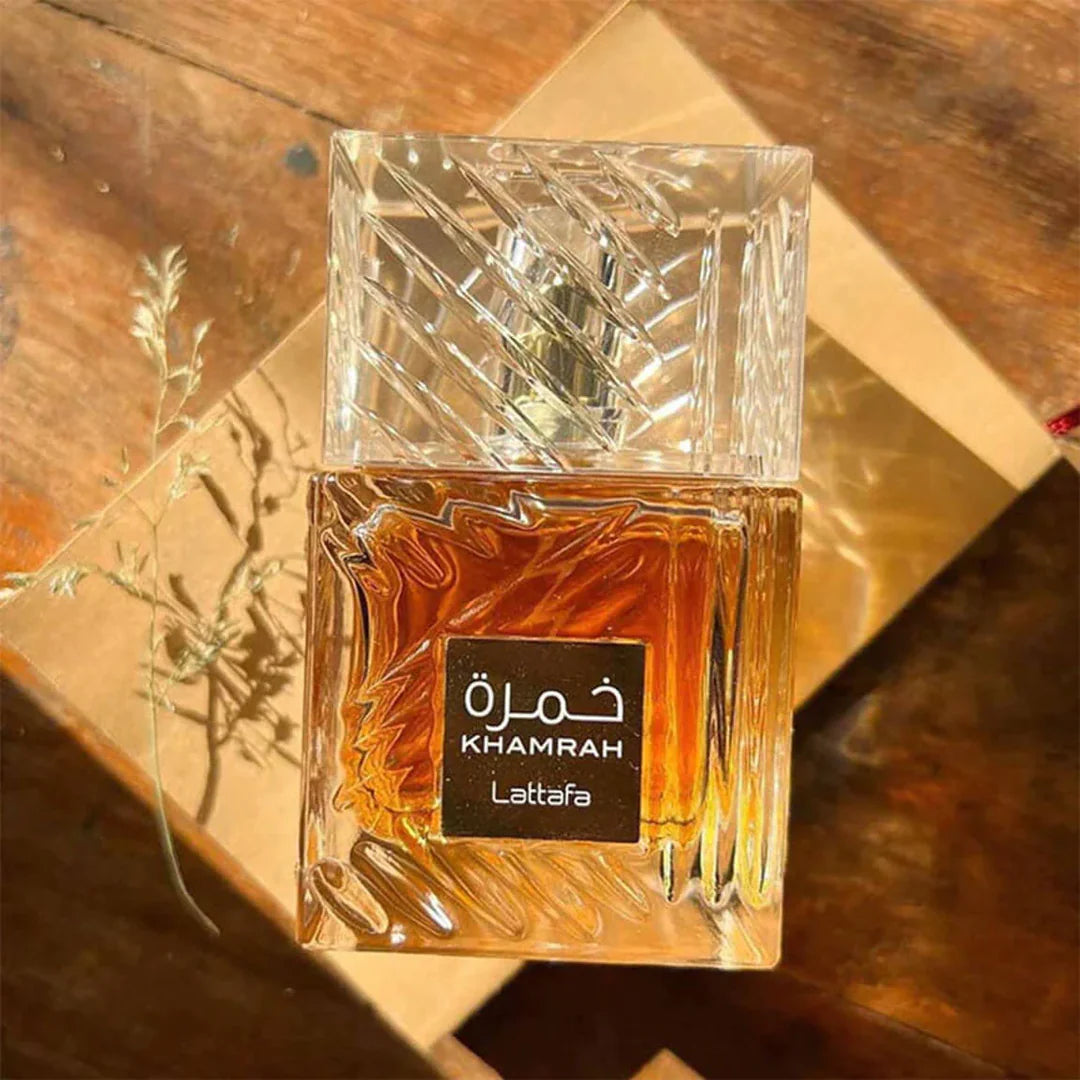 KHAMRAH BY LATTAFA - EAU DE PARFUM FOR UNISEX, 3.4 OZ / 100ML