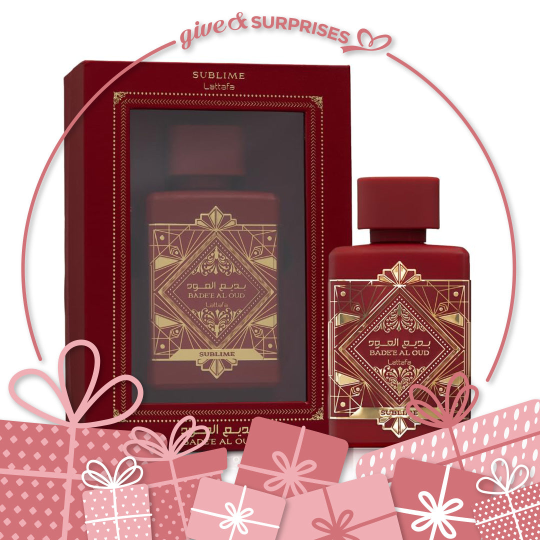 BADE'E Al OUD SUBLIME BY LATTAFA - EAU DE PARFUM FOR UNISEX 3.4OZ/ 100ML
