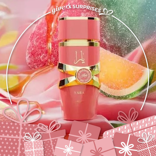YARA CANDY BY LATTAFA  - EAU DE PARFUM FOR WOMAN 3.4 OZ / 100ML