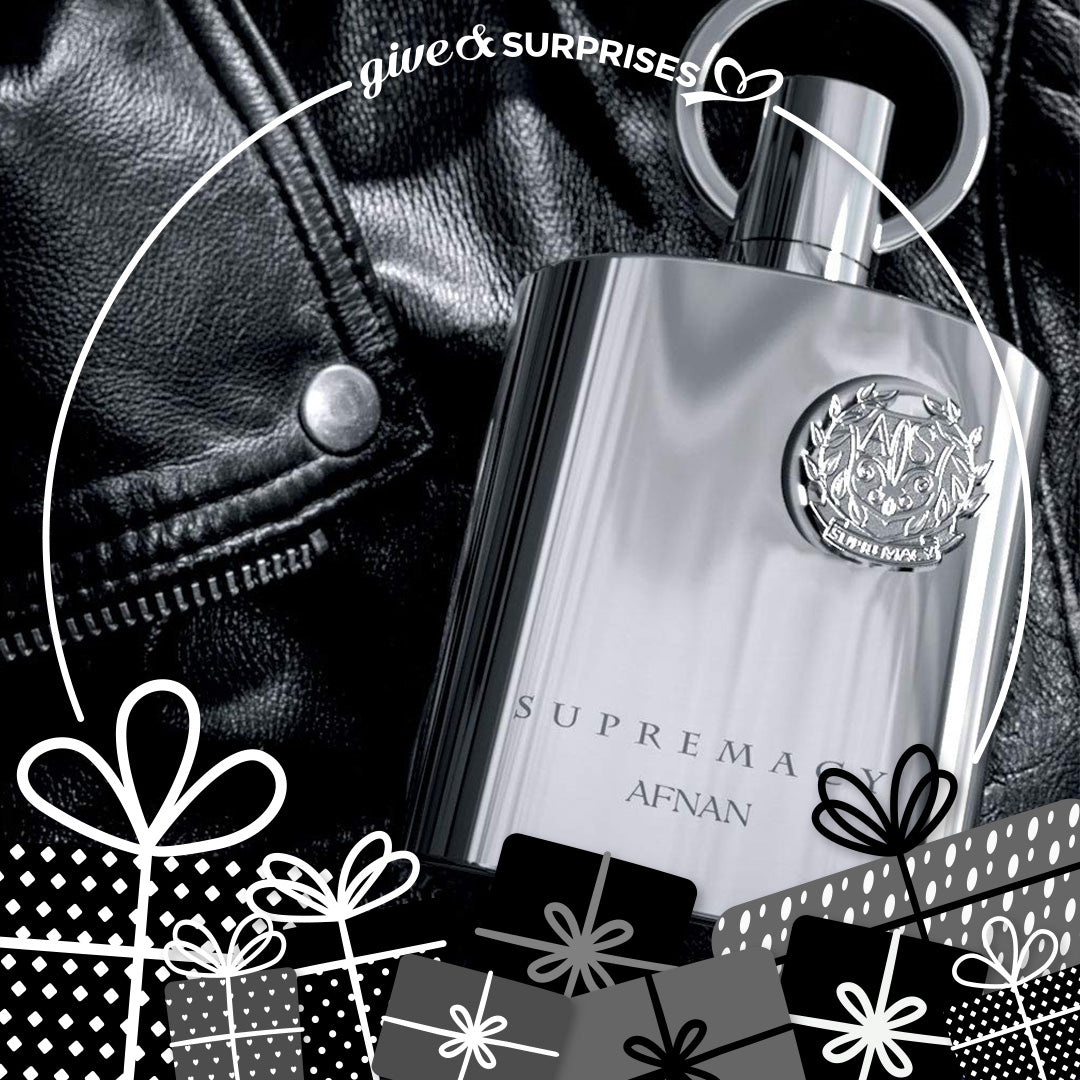 SUPREMACY SILVER BY AFNAN - EAU DE PARFUM FOR MEN, 3.4 OZ / 100ML