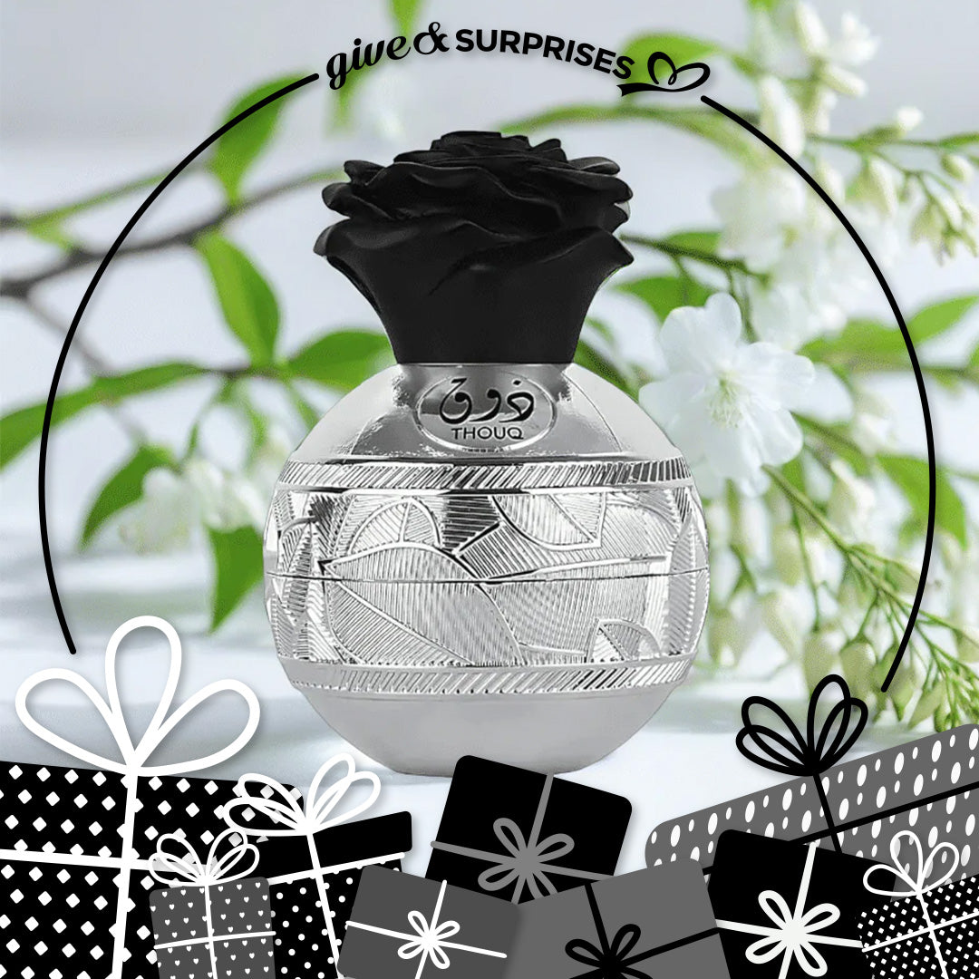 PRIDE THOUQ BY LATTAFA - EAU DE PARFUM FOR WOMAN 3.4OZ / 100ML