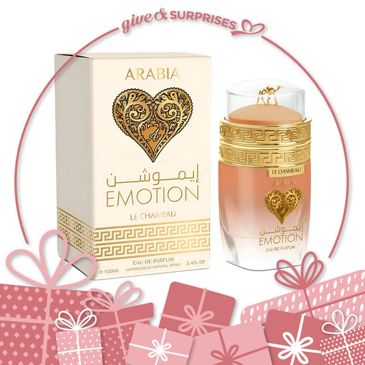 ARABIA EMOTION BY LECHAMEAU / EMPER - EAU DE PARFUM FOR WOMAN 3.4OZ / 100 ML