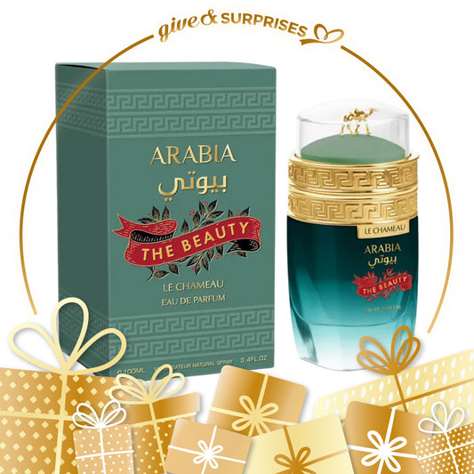 ARABIA THE BEAUTY BY LECHAMEAU / EMPER - EAU DE PARFUM FOR MEN 3.4OZ /100 ML
