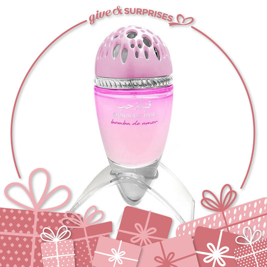 QUNBULAT HUB BOMBA DE AMOR BY EMPER - EAU DE PARFUM FOR WOMAN 3.4OZ / 100 ML