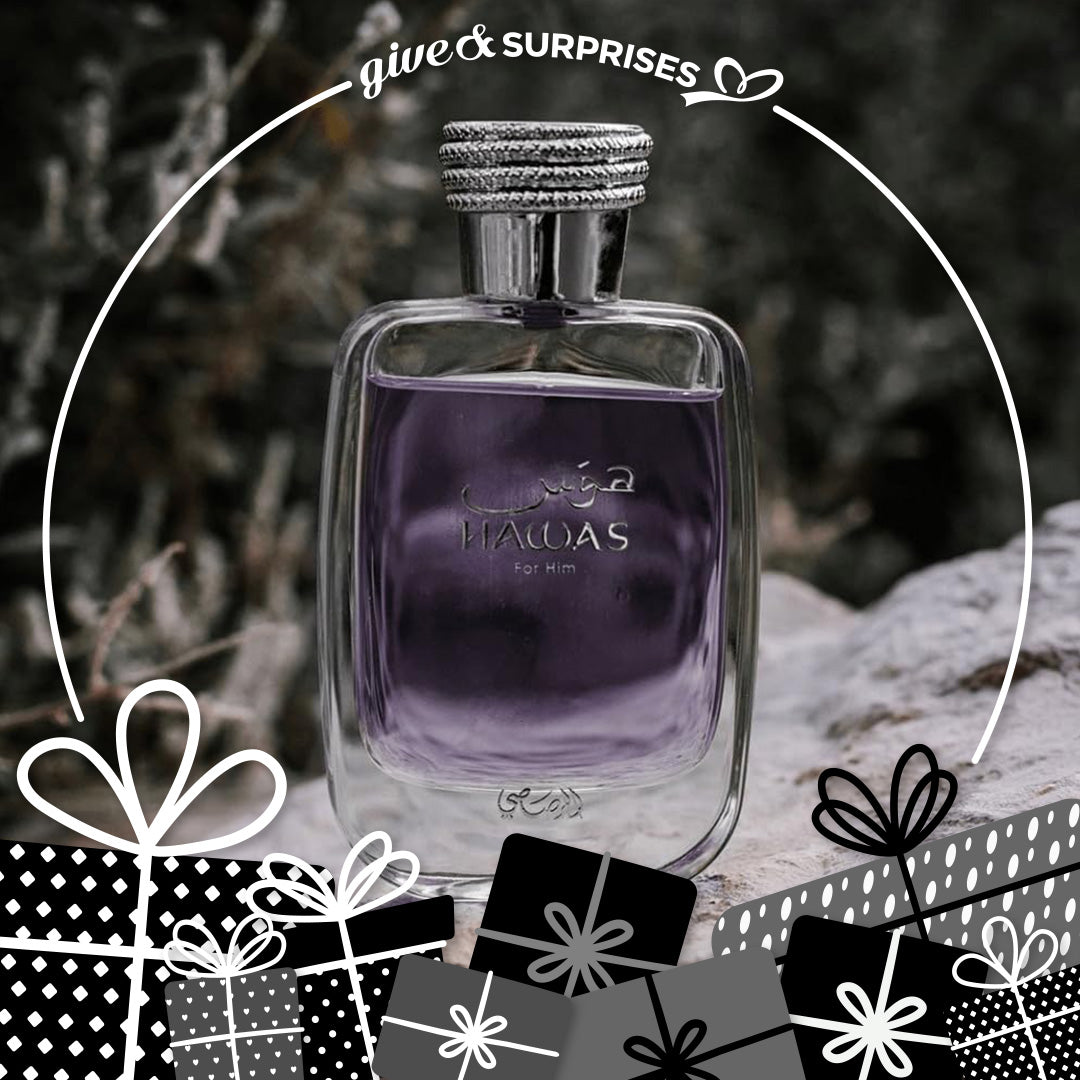 HAWAS BY RASASI - EAU DE PARFUM FOR MEN 3.4OZ / 100ML