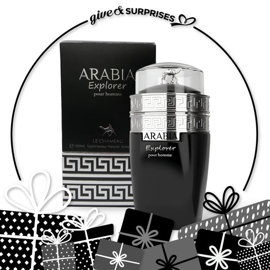 ARABIA EXPLORER BY LE CHAMEAU / EMPER - EAU DE PARFUM FOR MEN 3.4OZ / 100ML