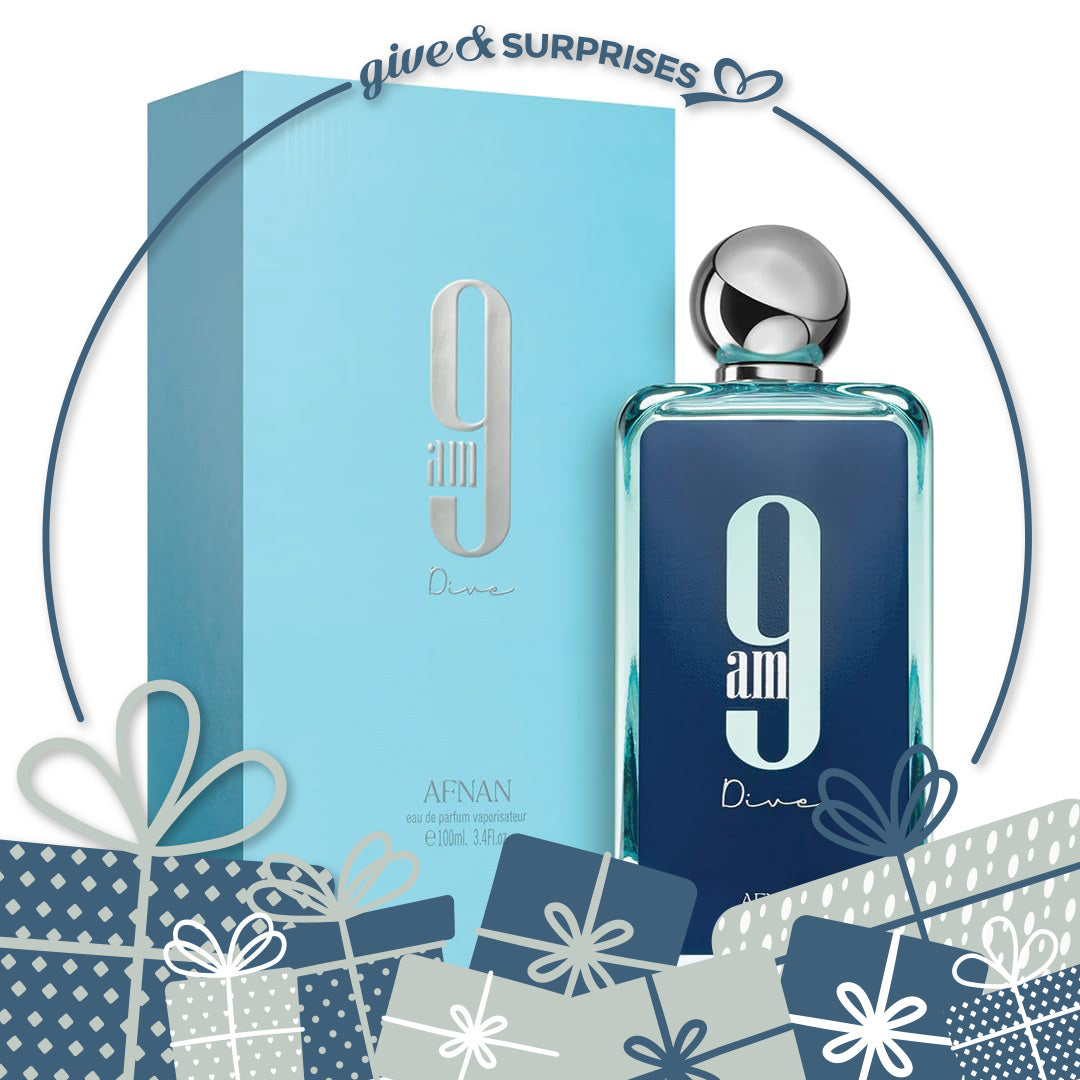 9AM DRIVE BY AFNAN - EAU DE PARFUM FOR UNISEX 3.4OZ / 100ML