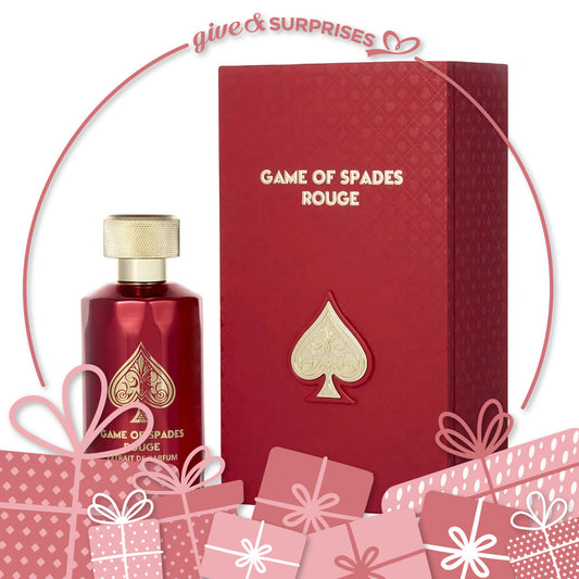 GAME OF SPADES ROUGE BY JO MILANO PARIS - EAU DE PARFUM FOR UNISEX 3.4OZ / 100ML