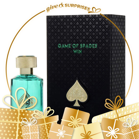 GAME OF SPADES WIN BY JO MILANO PARIS - EAU DE PARFUM FOR UNISEX 3.4OZ / 100ML