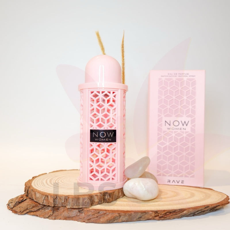 RAVE NOW PINK BY LATTAFA - EAU DE PARFUM FOR WOMAN 3.4OZ / 100 ML