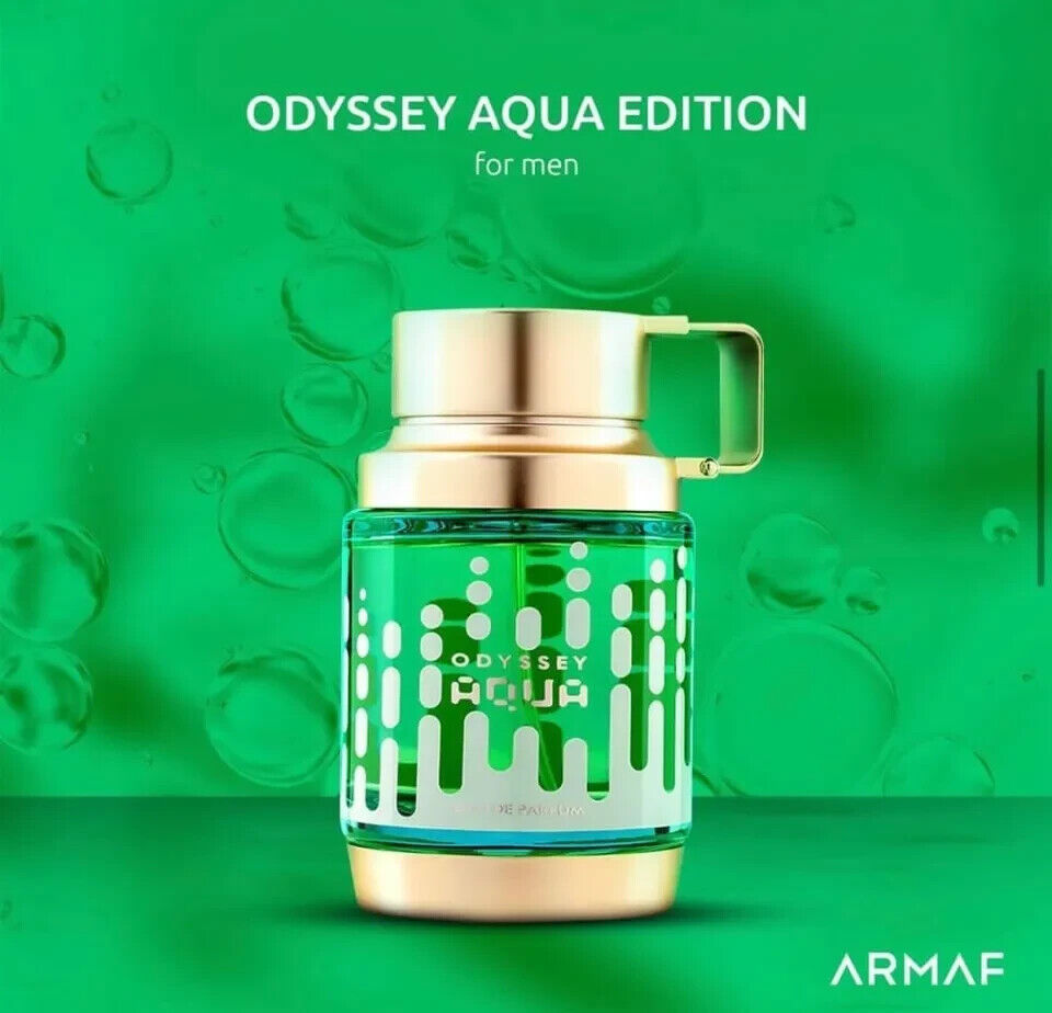 ODISSEY AQUA BY ARMAF - EAU DE PARFUM FOR MEN 3.4OZ / 100ML