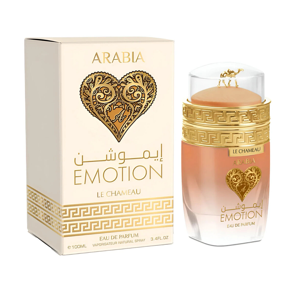 ARABIA EMOTION BY LECHAMEAU / EMPER - EAU DE PARFUM FOR WOMAN 3.4OZ / 100 ML