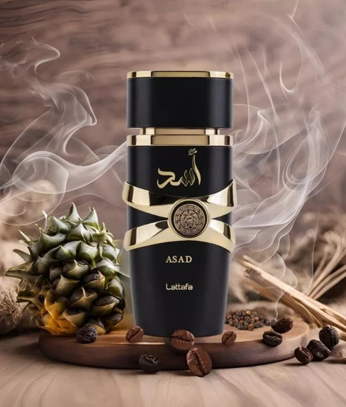 ASAD BY LATTAFA - EAU DE PARFUM FOR UNISEX, 3.4 OZ / 100 ML