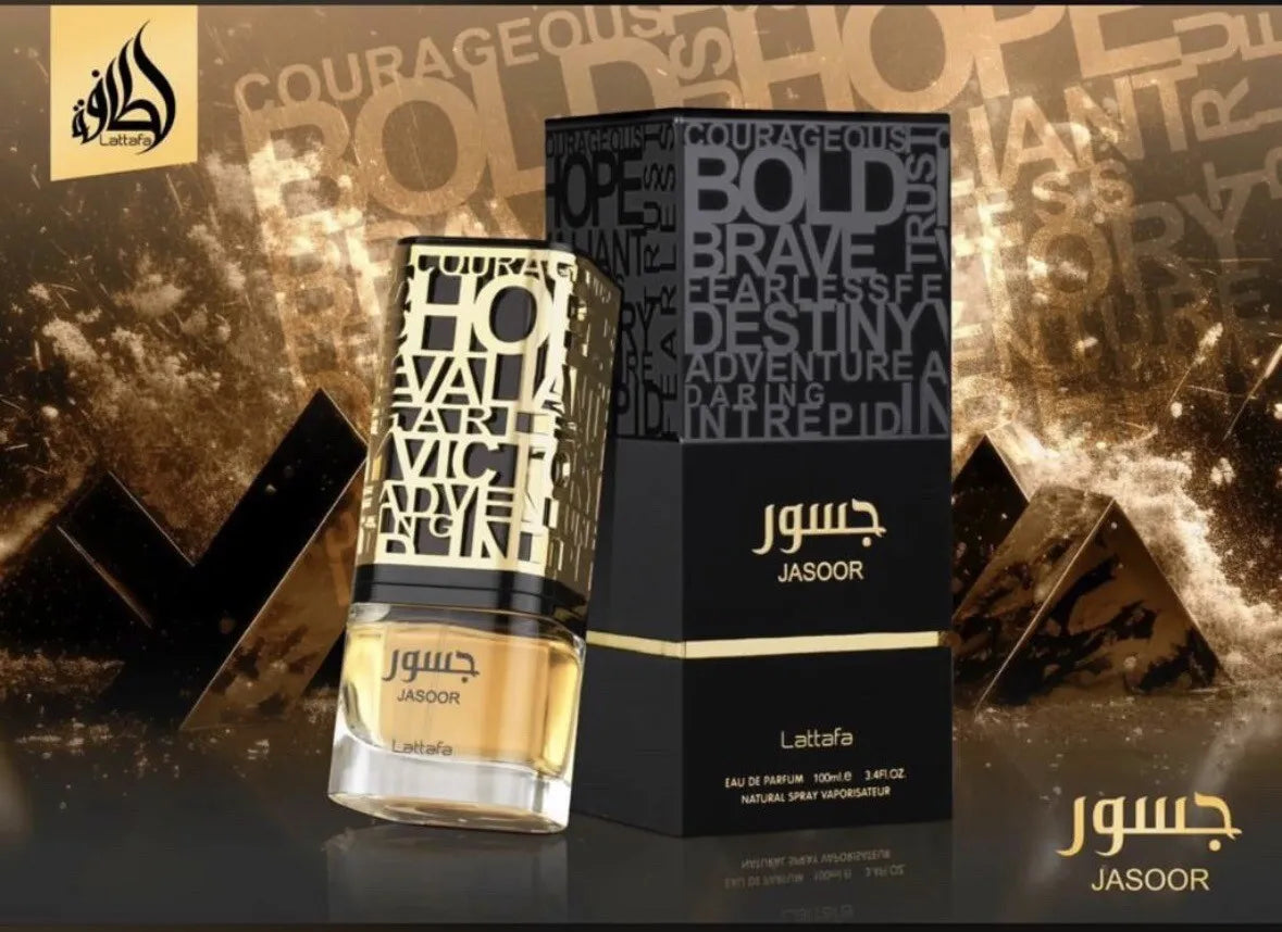 JASOOR BY LATTAFA- EAU DE PARFUM FOR MEN 3.4OZ / 100ML