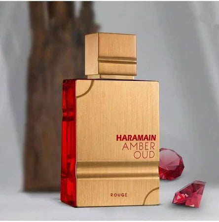 AMBER OUD ROUGE BY AL HARAMAIN - EAU DE PARFUM FOR UNISEX 2.0 OZ/ 60ML